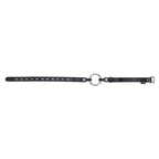 EDGE Interchangeable Ring Gag Mouth Gag Restraint With 2 Interchangeable Pieces Black Sportsheets