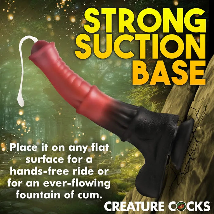 XR Brands Creature Cocks Centaur Explosion Squirting Fantasy Dildo 24.5cm Pink / Black XR Brands