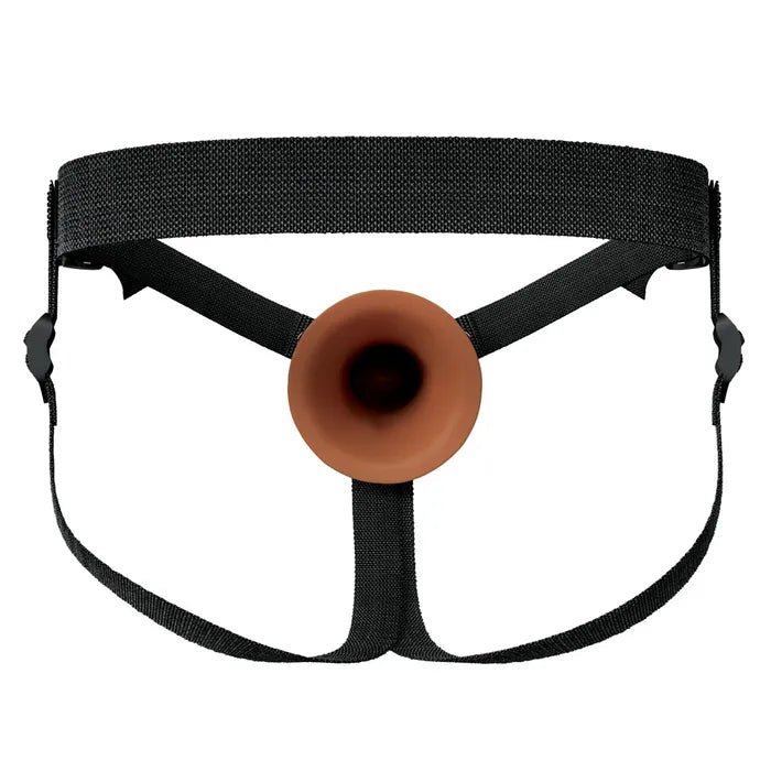 FX Elite 8'' Silicone Hollow Strap-On - Flesh - Flesh 20 cm Hollow Strap-On Pipedream