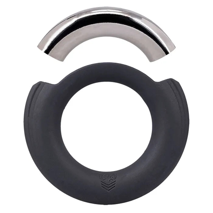 Doc Johnson Fort Troff Pinch Zero Ring Cock Ring Black Secondary image