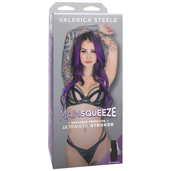 Doc Johnson Main Squeeze Valerica Steele Vagina Stroker Flesh Doc Johnson