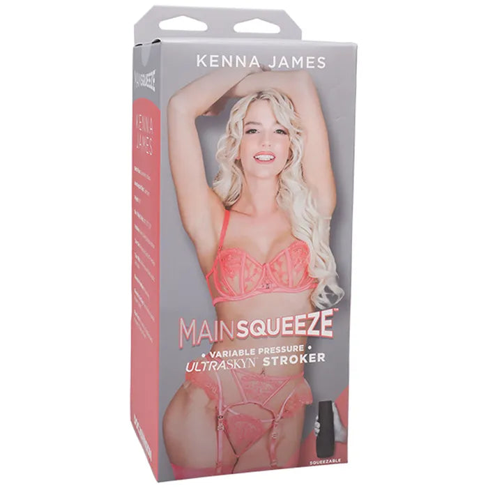 Doc Johnson Main Squeeze Kenna James Vagina Stroker Flesh Doc Johnson