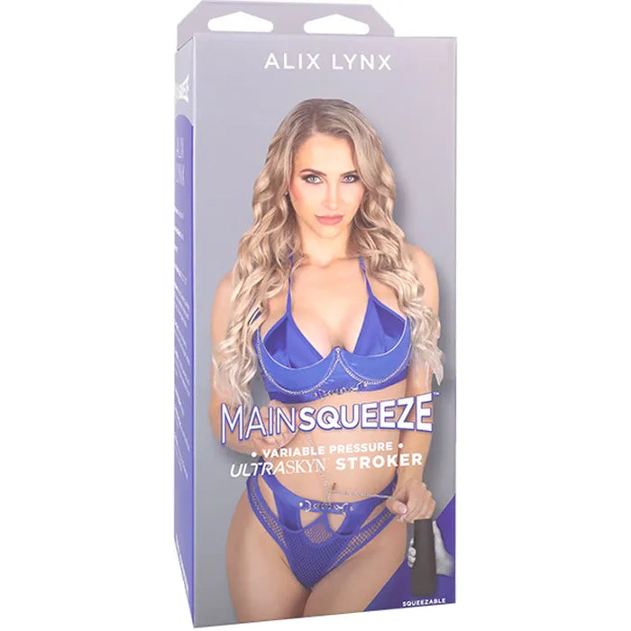 Doc Johnson Main Squeeze Alix Lynx Vagina Stroker Flesh Doc Johnson