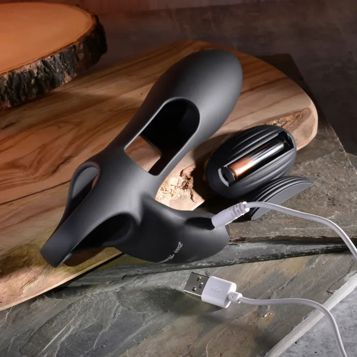 Zero Tolerance NAUTILUS USB Rechargeable Vibrating Penis Extender Sleeve Zero Tolerance