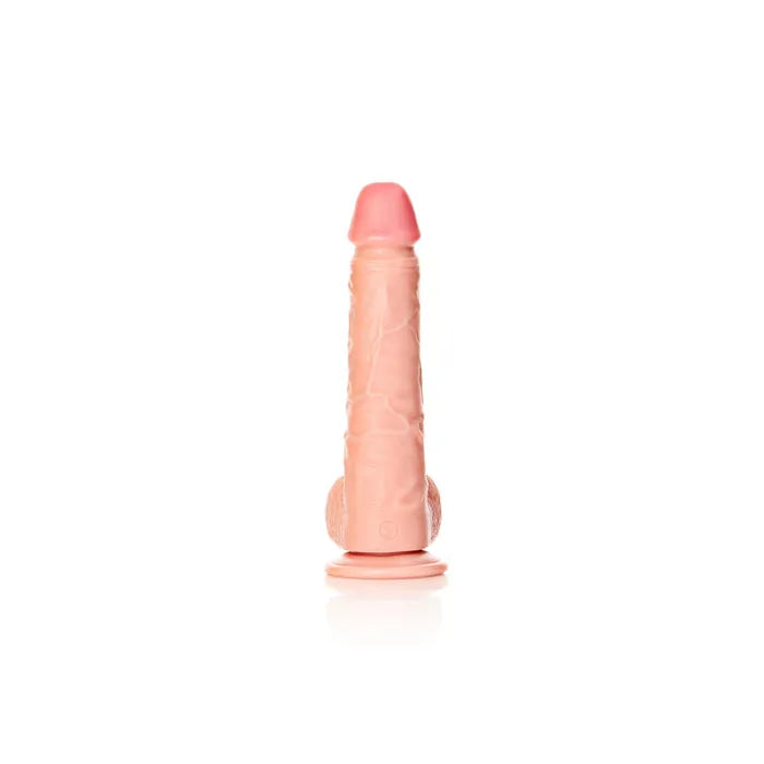 Shots Toys REALROCK Straight Realistic Dildo With Balls 9 Inch Flesh Shots Toys