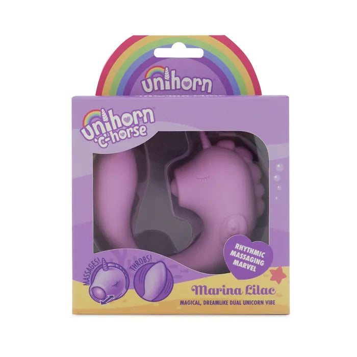 Creative Conceptions Unihorn C Horse Coral Throb USB Rechargeable Dual Unicorn Vibrator Secondary image