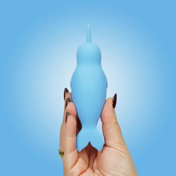 Creative Conceptions Unihorn of the Sea Neigh Mo The Narwhal USB Rechargeable Dual Motor Stimulator Creative Conceptions