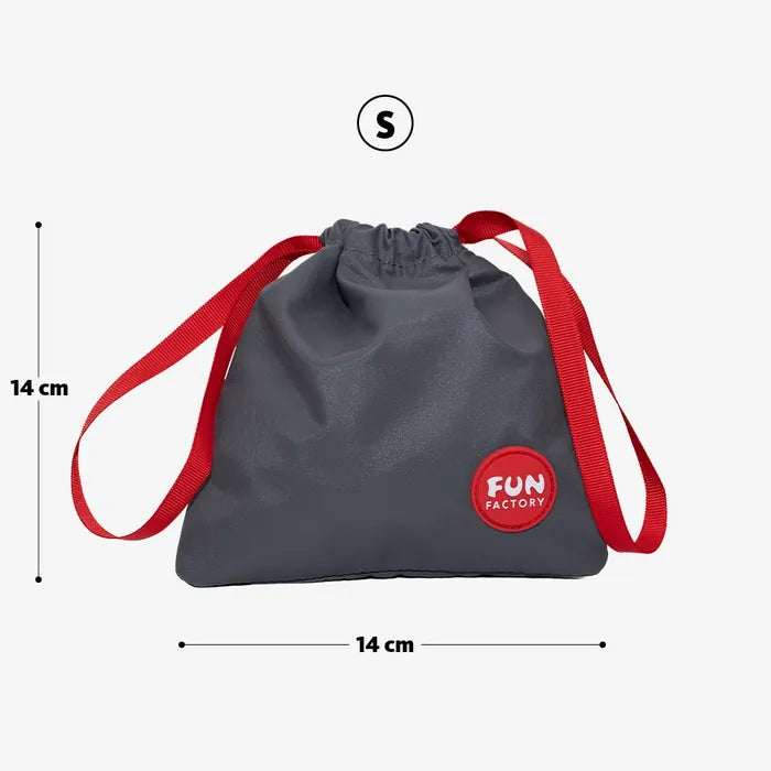Fun Factory TOYBAG S Discreet Storage Bag Small Grey Fun Factory