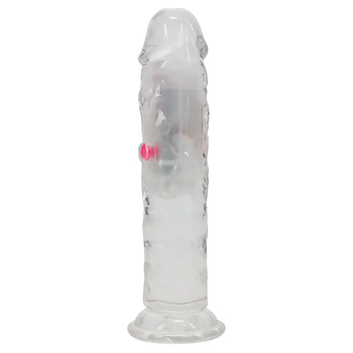 Shots Toys REALROCK 6'' Wireless Rechargeable LED Vibrating Dong With Remote 6 Inch Secondary image