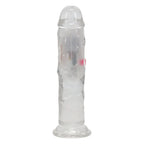 Shots Toys REALROCK 6'' Wireless Rechargeable LED Vibrating Dong With Remote 6 Inch Shots Toys