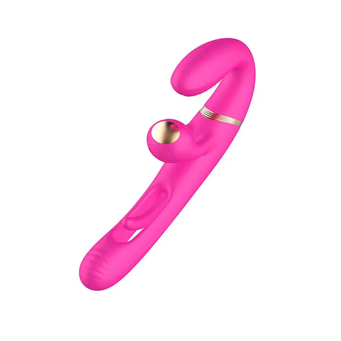 Adam & Eve ORGAZ-OHH-MATIC - Pink 23.5 cm USB Rechargeable Strapless Strap-On with Remote Secondary image