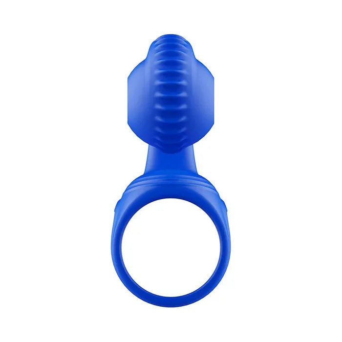 Adam & Eve ROCKIN & ROLLIN SNAIL USB Rechargeable Vibrating Couples Cage Blue Adam & Eve