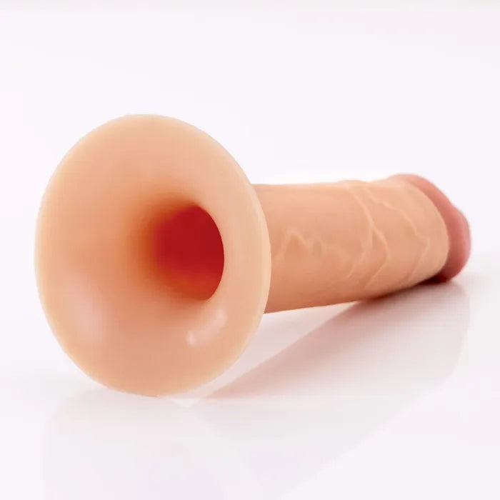 FX Elite 6'' Silicone Hollow Strap-On - Flesh - Flesh 15.2 cm Hollow Strap-On Secondary image