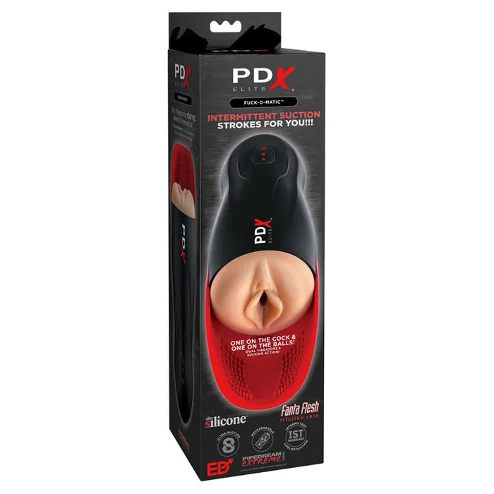 Pipedream Extreme Toys Elite Fuck O Matic USB Rechargeable Sucking Masturbator Secondary image