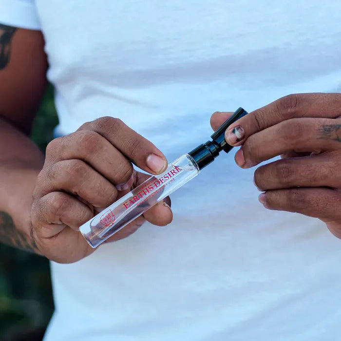 Eye Of Love Love In Bloom Earths Desire Cypress & Bergamot Scented Pheromone Cologne For Men To Attract Women 10ml Spray Secondary image