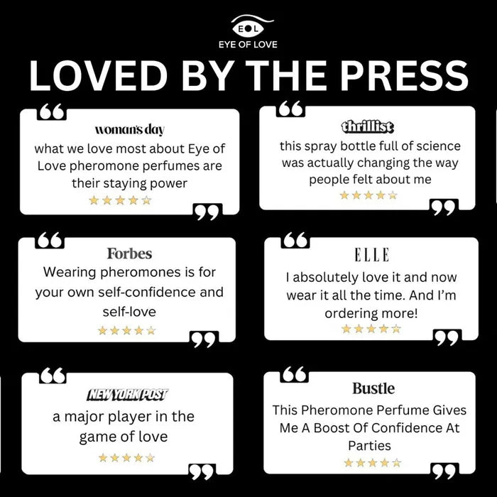 Eye of Love Matchmaker Pheromone Cologne For Men To Attract Women Black Diamond 30ml Spray Eye Of Love