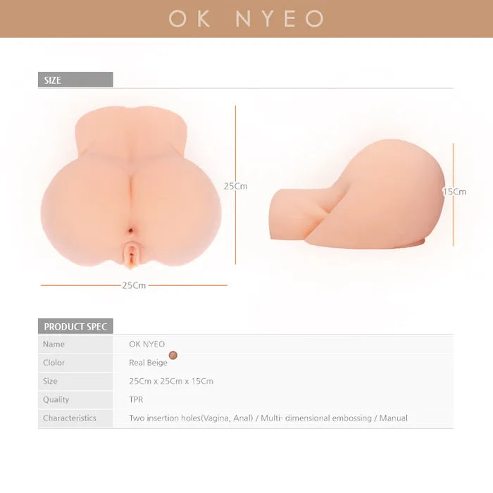 Kokos Real Hip Oknyeo Doggy Style Masturbator Flesh Secondary image