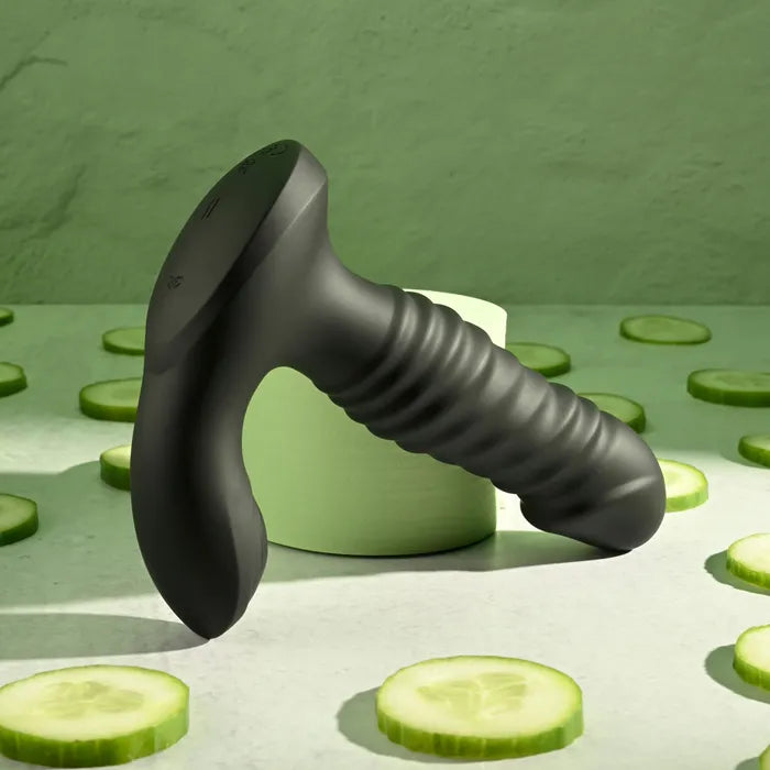 Zero Tolerance STRIKER USB Rechargeable Thrusting Anal Vibrator With Wireless Remote Control Secondary image