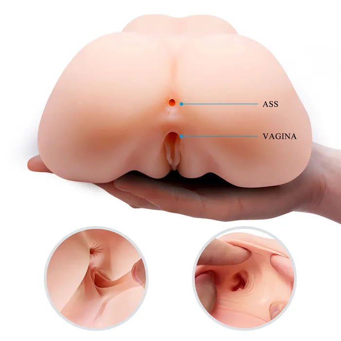 CRAZY BULL VERONICA Vibrating Torso Vibrating Torso Masturbator Flesh Crazy Bull
