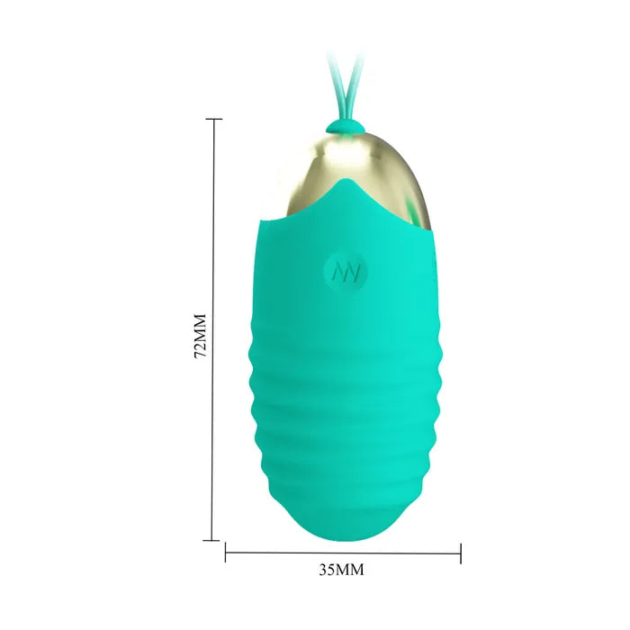 Party Up IAN USB Rechargeable Vibrating Egg Vibrator With Wireless Remote Party Up