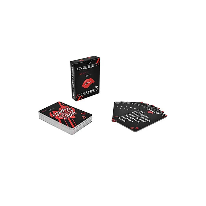 Adam & Eve COUPLES FOREPLAY GAME SET Couples Card Game 5 Piece Kit Adam & Eve