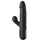 Pipedream FFS Sonix Silicone Thruster USB Rechargeable Thrusting Vibrator With Flicking Clit Stim Pipedream