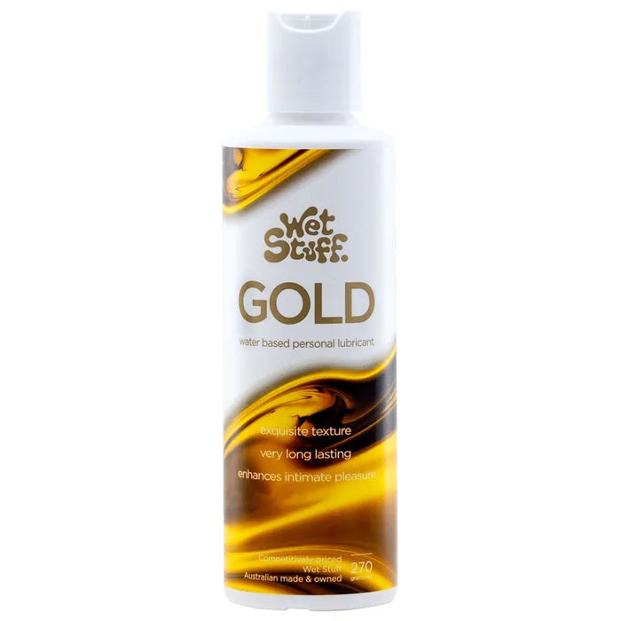 Wet Stuff Gold Water Based Lubricant Wet Stuff