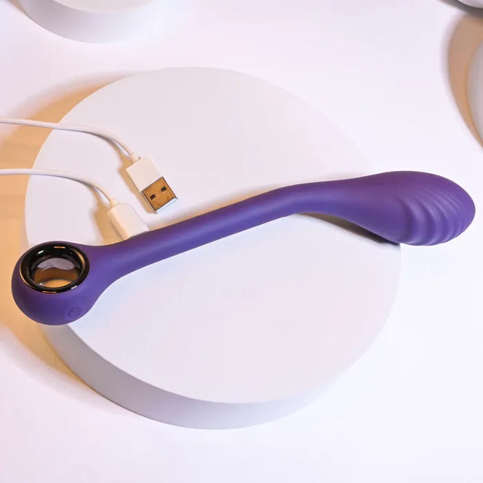 Playboy Pleasure SPOT ON USB Rechargeable Poseable G Spot Vibrator Playboy Pleasure