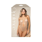 Fantasy Lingerie OPULENCE Crotchless Pearl Teddy Gold Fantasy Lingerie
