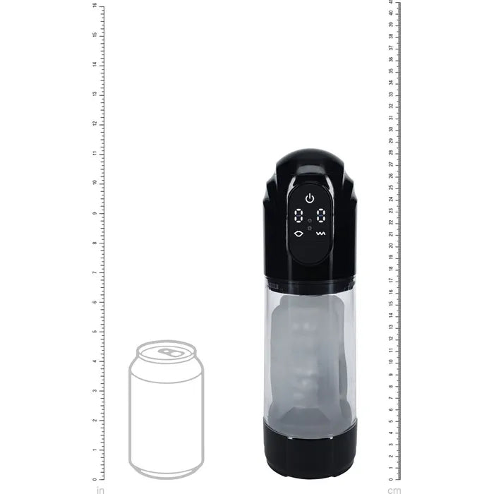 Shots Toys PUMPED TechnoThrust USB Rechargeable Auto Maturbator Secondary image
