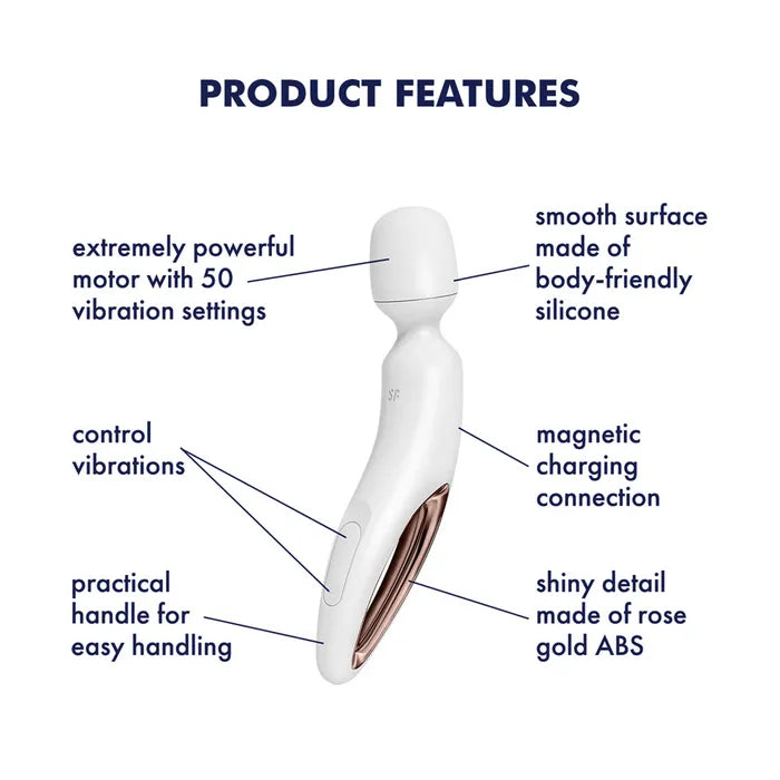 Satisfyer Wand erland USB Rechargeable Massage Wand Secondary image