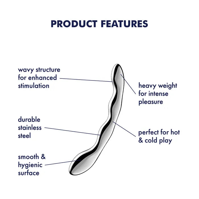 Satisfyer Cosmic Crest 2 Steel Dildo 20.5cm Satisfyer