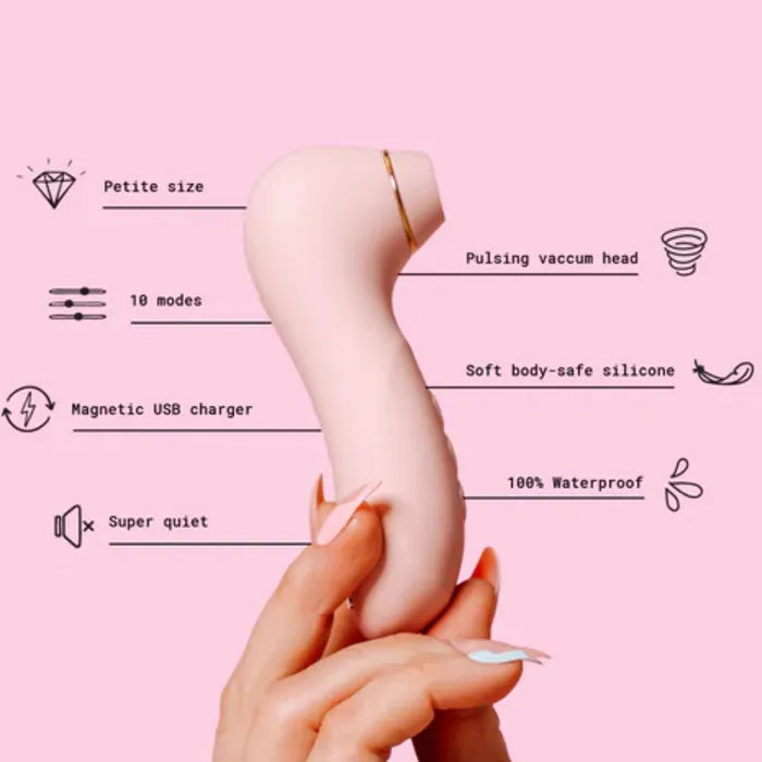 Girls Get Off Missy USB Rechargeable Air Pulse Clitoral Stimulator Girls Get Off