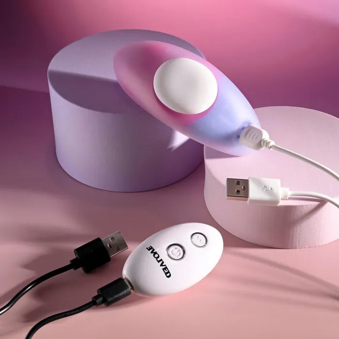 Evolved PARADISE PANTY USB Rechargeable Panty Vibrator With Remote Control Evolved