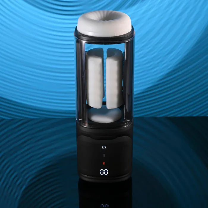 Playboy Pleasure SIDE PIECE USB Rechargeable Warming Auto Stroker Playboy Pleasure