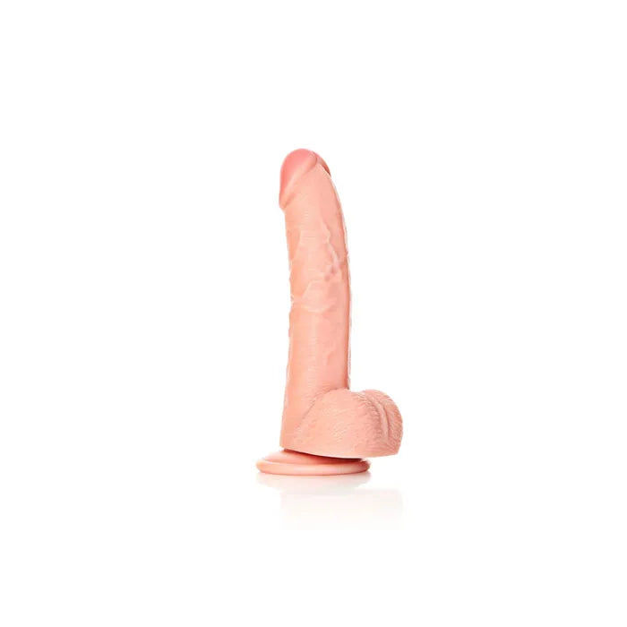 Shots Toys REALROCK Realistic Regular Curved Dong With Balls 8 Inch Shots Toys Main image