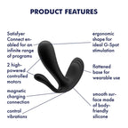 Satisfyer Top Secret + Wearable Vibrator With App Control Satisfyer