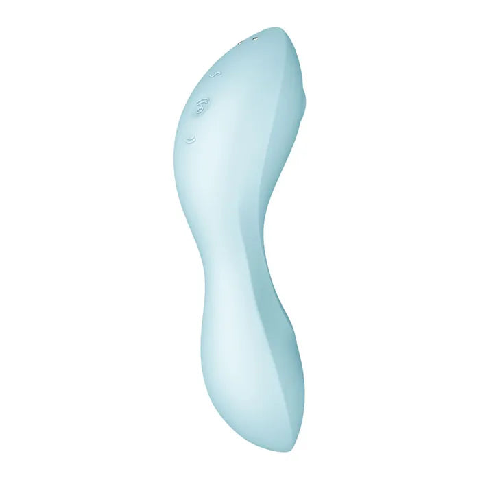 Satisfyer Curvy Trinity 5 USB Rechargeable Air Pulse Stimulator & Vibrator With App Control Satisfyer
