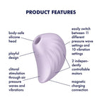 Satisfyer Pearl Diver USB Rechargeable Air Pulsation Stimulator Satisfyer