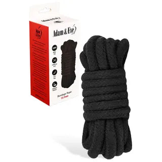 Adam & Eve BONDAGE ROPE Black Secondary image