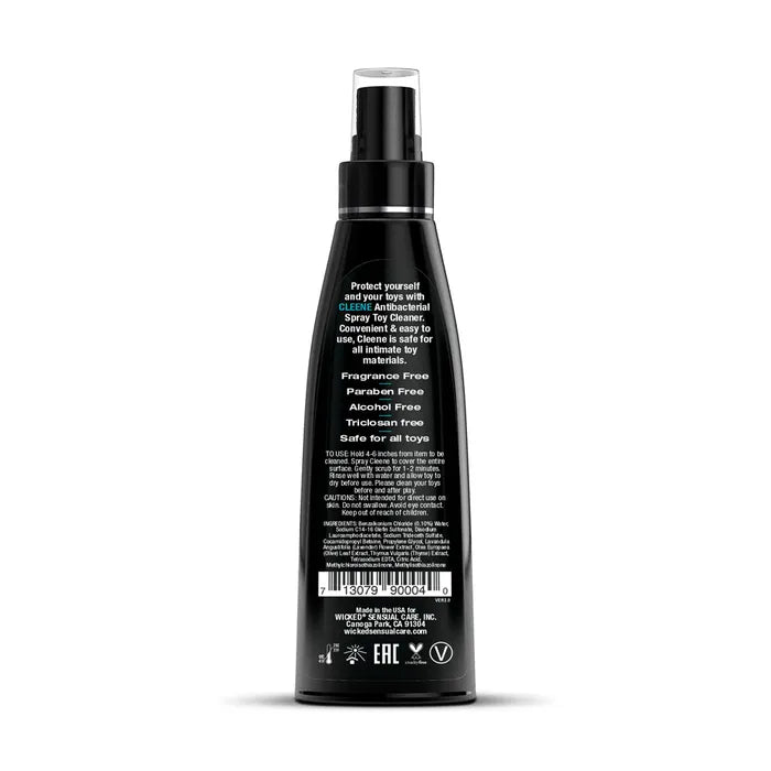 Wicked Cleene Unscented Antibacterial Toy Cleaner 120ml Bottle Wicked