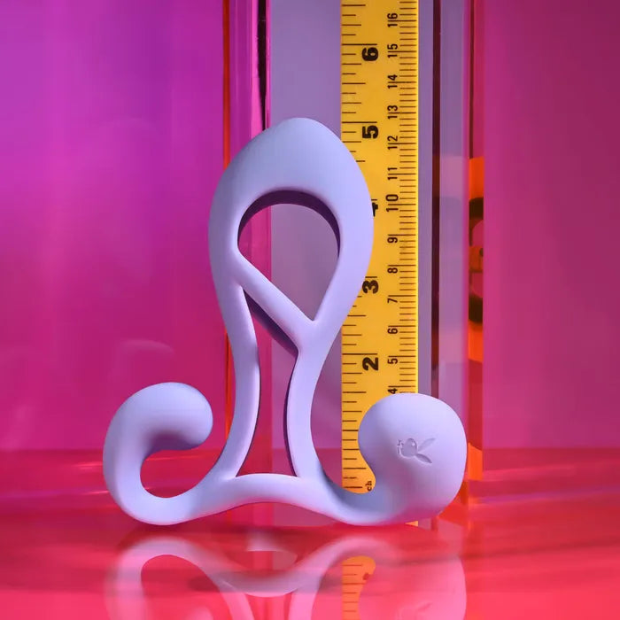 Playboy Pleasure FANTASY CAGE USB Rechargeable Vibrating Penis Sleeve Playboy Pleasure
