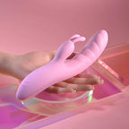 Playboy Pleasure RUB ME RIGHT USB Rechargeable Thrusting Rabbit Vibrator Playboy Pleasure