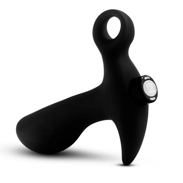 Anal Adventures Platinum Vibrating Prostate Massager 01 10.8cm Blush Novelties