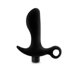 Anal Adventures Platinum Vibrating Prostate Massager 01 10.8cm Blush Novelties