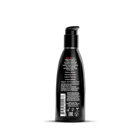 Wicked Aqua Heat Warming Water Based Lubricant 2 Oz Bottle Wicked