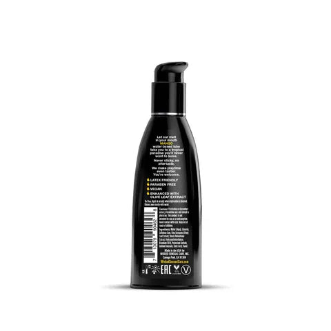 Wicked Aqua Mango Flavoured Water Based Lubricant 2 Oz Bottle Wicked