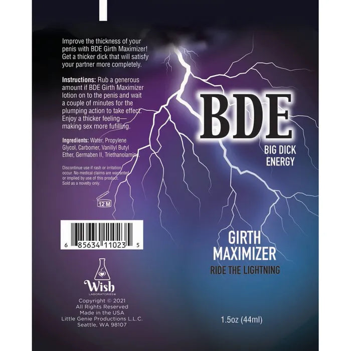 Little Genie Big Dick Energy Girth Maximiser Male Enlarger Cream 44ml Tube Secondary image