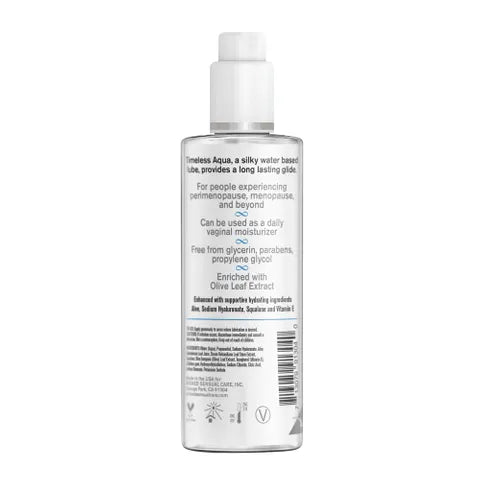 Wicked Simply Timeless Aqua Water Based Lubricant 4 Oz Bottle Secondary image