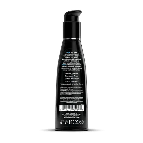 Wicked Aqua Water Based Lubricant 4 Oz Bottle Wicked